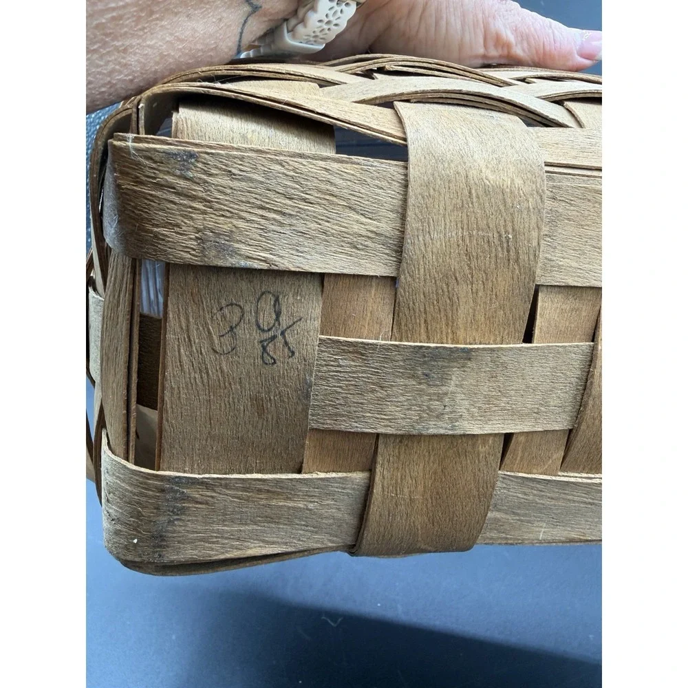Longaberger 1985 Medium Vegetable Basket – Vintage Original – Rare Find 🌾🧺